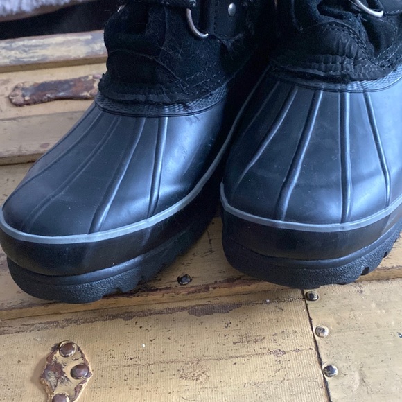 KHOMBU THERMOLITE WARM FAUX FUR LINED TALL LACE UP BOOTS WATERPROOF SNOW BOOTS 8 - Picture 10 of 16